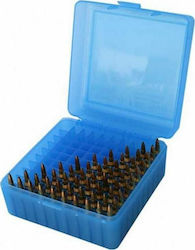 MTM Cartridges Case Θήκη Μπλε 7.62x51mm 100Pcs