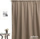Palatex Perdea Blackout Panglica 250x150 Maro