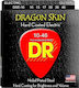 DR Electric Guitar Strings Set Nickel Plated Steel for Electric Guitar 10 - 46 Medium