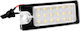 M-Tech Φώτα Πινακίδας Led 12V για Volvo S60 / S80 / V70 / XC 70 / XC 90 2τμχ