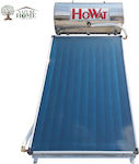 Howat Inox Ηλιακός Θερμοσίφωνας 120 λίτρων Glass Τριπλής Ενέργειας με 2τ.μ. Συλλέκτη