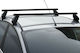 Menabo Metallic Car Roof Bars for Opel Grandland X 5D Set with Roof Rack Legs Black
