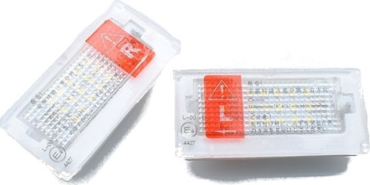 M-Tech Φώτα Πινακίδας Led για Mini Cooper R50/R52/R53 2τμχ