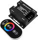 GloboStar Wireless RGB Controller Touch Controller RF With Remote Control 73406