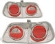 Autoline Taillights for Honda Civic 2pcs
