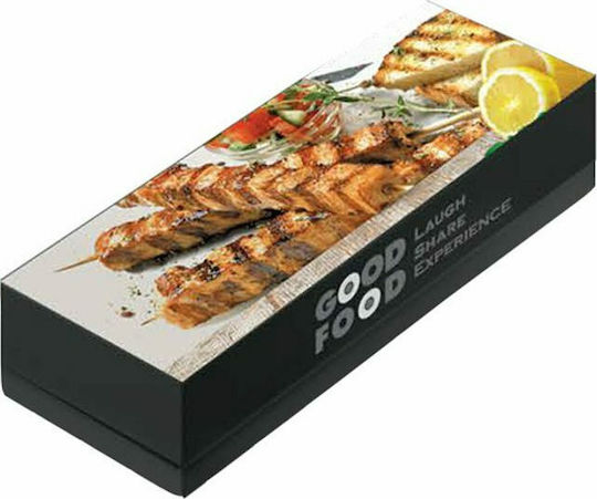 Ready Set von 10 Boxen Steakhaus 25x9x6.5cm Good Food