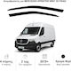 Heko Set deflectoare de vânt Dark Fime pentru Mercedes-Benz Sprinter 2buc