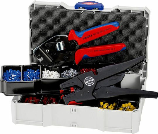 Knipex Striptease Striptease Crimp Assortment for End Sleeves
