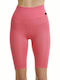 BodyTalk 1211-903114 Women's Bike Training Legging High Waisted Fuchsia