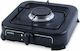 Brock GS 2001 BK Печки за плот Газов Единична Черен
