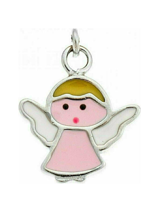 Senza Silver Angel Kids Pendant SSR2330PK