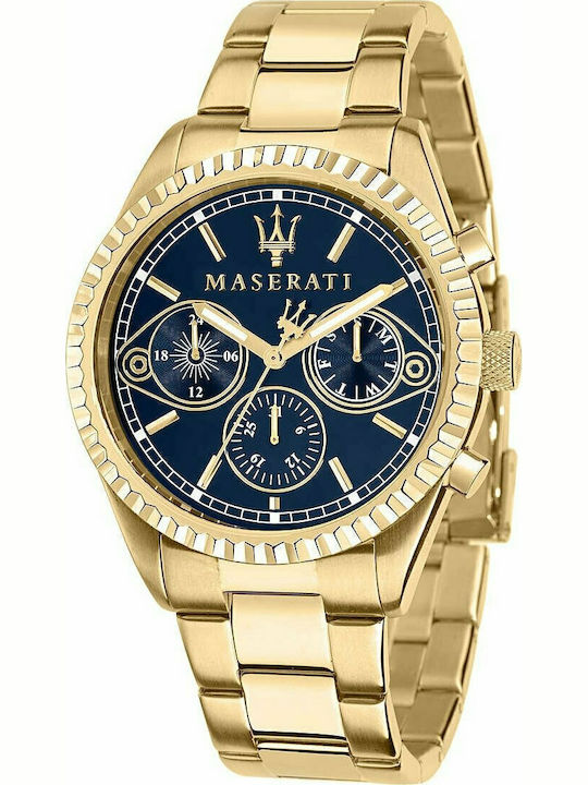 Maserati Competizione Ανδρικό Ρολόι 43mm Μπαταρ...