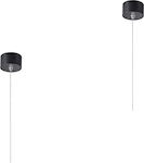 VK Lighting Accessory for Lighting Hanging Suspension for Magnetic Rail (1m) Black 71164-007721