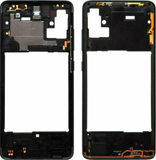 Samsung Middle Frame Black for Galaxy A51