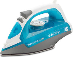 DI4 Facile 2200 Steam Iron 2200W with Non-stick Plate and Continuous Steam Supply 25g/min