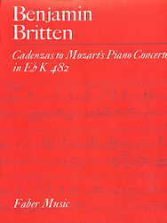 Faber & Faber Britten - Cadenzas To Mozart's Concerto.K482 für Klavier