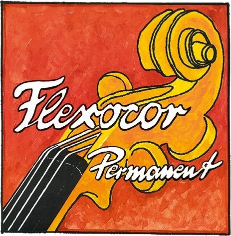 Pirastro Single Synthetic Core String for Violin 4/4 Flexocor-Permanent 4/4 D (Re) Ball End