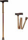 Medical Brace Brown Walking Stick MB.HC031