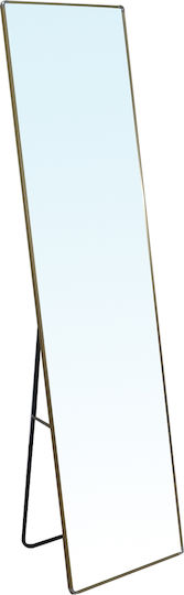 Woodwell Dayton Ορθογώνιος Χρυσός 160x40cm Woodwell Dayton Ορθογώνιος Χρυσός 160x40cm