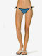 BodyTalk 171-908844 Bikini Slip mit Schnürchen Blau 171-908844-00450