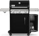 Weber Spirit EP-335 Premium GBS Grătar pe gaz Din fontă Grătar 60bucx45buccm cu 3 buc 9.38kW și Arzător Lateral