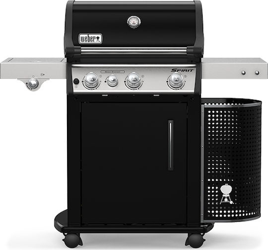 Weber Spirit EP-335 Premium GBS Grătar pe gaz Din fontă Grătar 60bucx45buccm cu 3 buc 9.38kW și Arzător Lateral