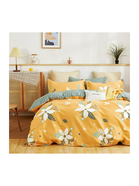 Beauty Home Set Duvet Cover Super King 220x240cm Rapping 1950PMYD 3 Pieces