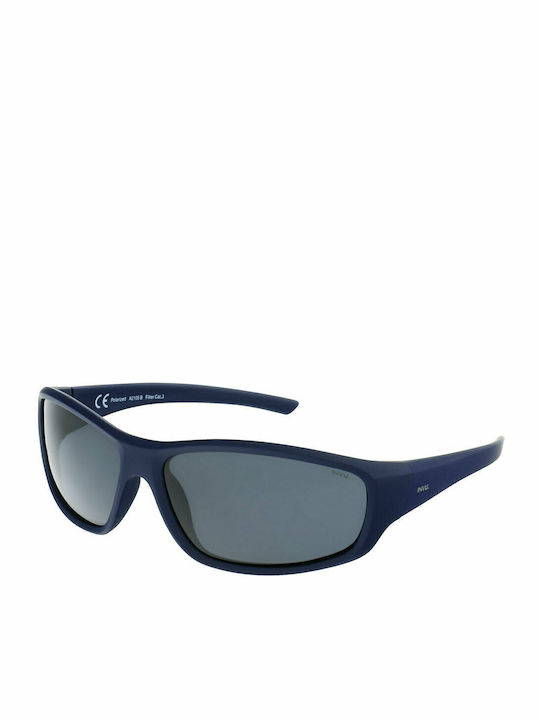 Invu Sonnenbrillen mit Marineblau Rahmen A2105B