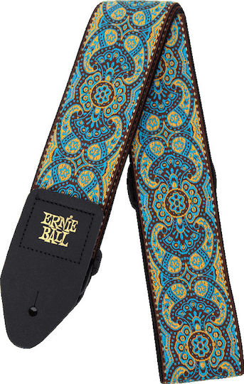 Ernie Ball Imperial Paisley Jacquard Guitar Strap Gurt für Gitarre Türkis