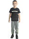 Joyce Kids Set with Pants Summer 2pcs Black