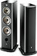 Focal Aria 948 FOAEFA09480B200 Paar Hi-Fi Lautsprecher Boden 350W 3 Anzahl von Fahrern B37.1xT42xH113.5cm. Schwarz