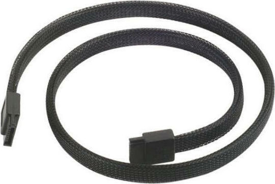 Silverstone 7-Pin SATA III to 7-Pin SATA III Cable 50cm Black (SST-CP07)
