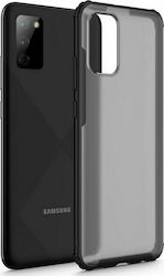 Samsung Protect HybridShell Umschlag Rückseite Silikon Schwarz (Galaxy A02s) 002714