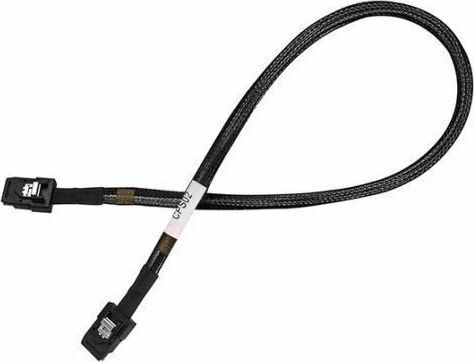 Silverstone Mini SAS - Mini SAS Cable 50cm Μαύρο (SST-CPS02)