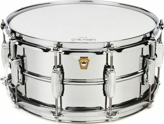 Ludwig Ταμπούρο Μεταλλικό LM-402 Supra Phonic Snare 14" x 6.5" Ασημί