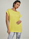 Urban Classics TB771 Women's T-shirt Yellow