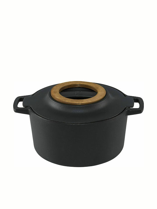Fiskars Norden Βαθιά Κατσαρόλα από Μαντέμι 4lt / 30cm