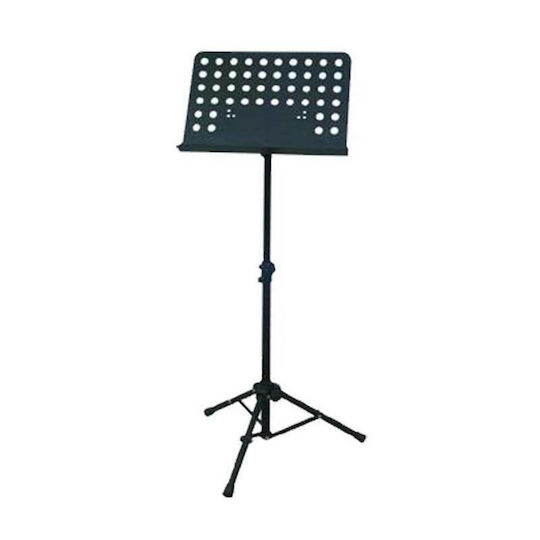 Muzik KYM-193 Pupitru Orchestrei Înălțime 68-145cm Negru