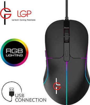 Lamtech LGP Uranus RGB Gaming Ποντίκι 6400 DPI Μαύρο