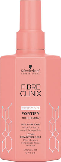 Schwarzkopf Fibre Clinix Tribond Lotion Μαλλιών για Αναδόμηση Fortify Multi-Repair 200ml