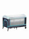 Ecotoys Laufstall mit Matratze Hellblau 126x66cm