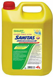 Sanitas Professional Chloro Force Ultra Thick Bleach with Scent Lemon 4lt