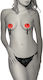 Coquette Chic Desire Nipple Covers Red with Tassels