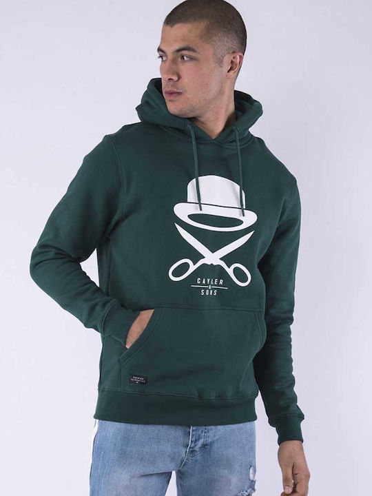 Cayler & Sons Sweatshirt mit Kapuze Grün
