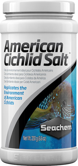 Seachem American Cichlid Salt Aquarium Water Treatment for Environment Protection 250ml 0.25kg