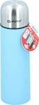 Alpina Flask Μπουκάλι Θερμός Vacuum σε Γαλάζιο χρώμα 0.75lt