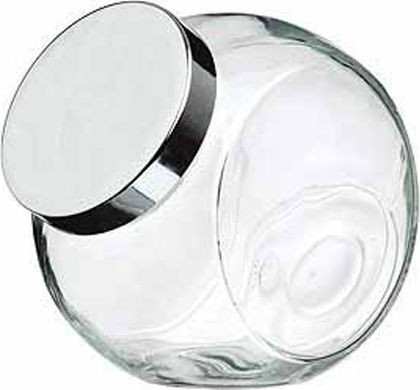 Homestyle Vase Allgemeine Verwendung mit Deckel Glas Transparent 2400ml Homestyle Vase Allgemeine Verwendung mit Deckel Glas Transparent 2400ml