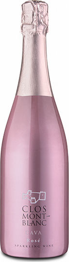 Clos Montblanc Κρασί Cava Brut Trepat Ροζέ Ξηρό Αφρώδες 750ml