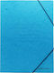 Archetypon Folder Prespan with Rubber Band for Paper A4 Blue