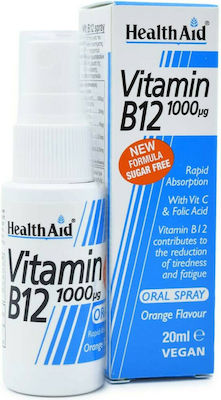 Health Aid Vitamin B12 Vitamin 1000mcg Orange 20ml